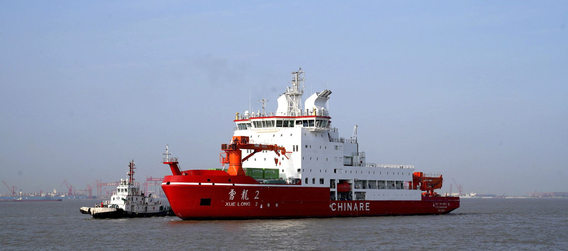 के बारे में नवीनतम कंपनी का मामला Xuelong ध्रुवीय अभियान जहाज पर Longteng वेल्डिंग तार का उपयोग किया गया था